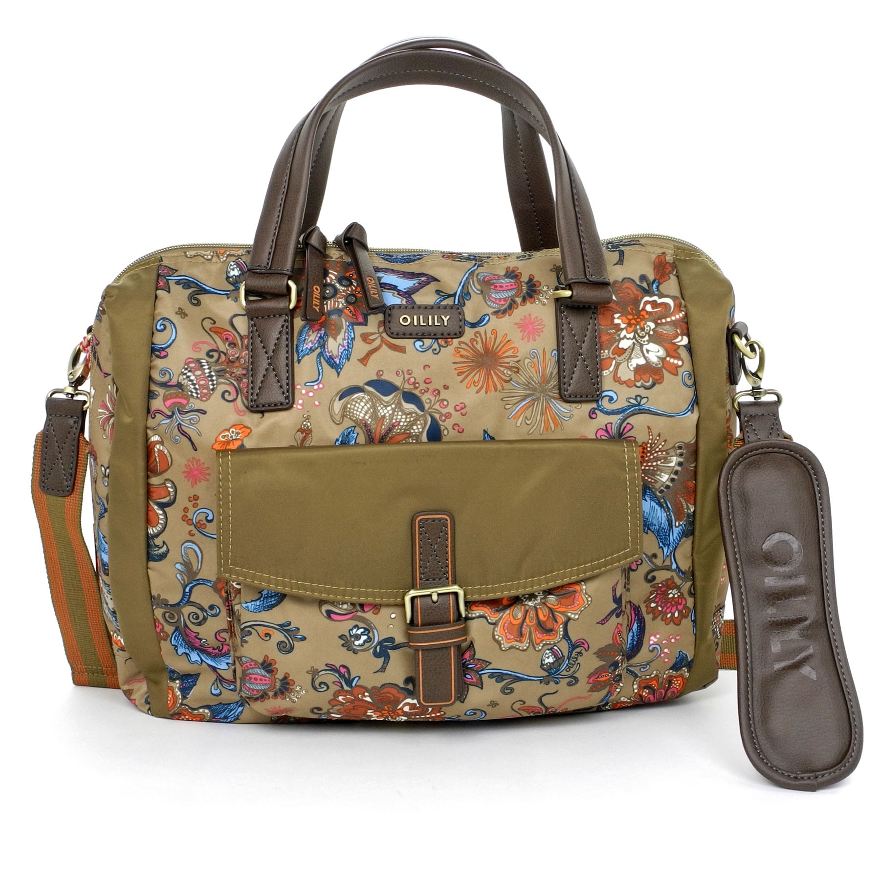 Oilily Office Bag Laptoptasche Notebooktasche Sea of Flowers Alle