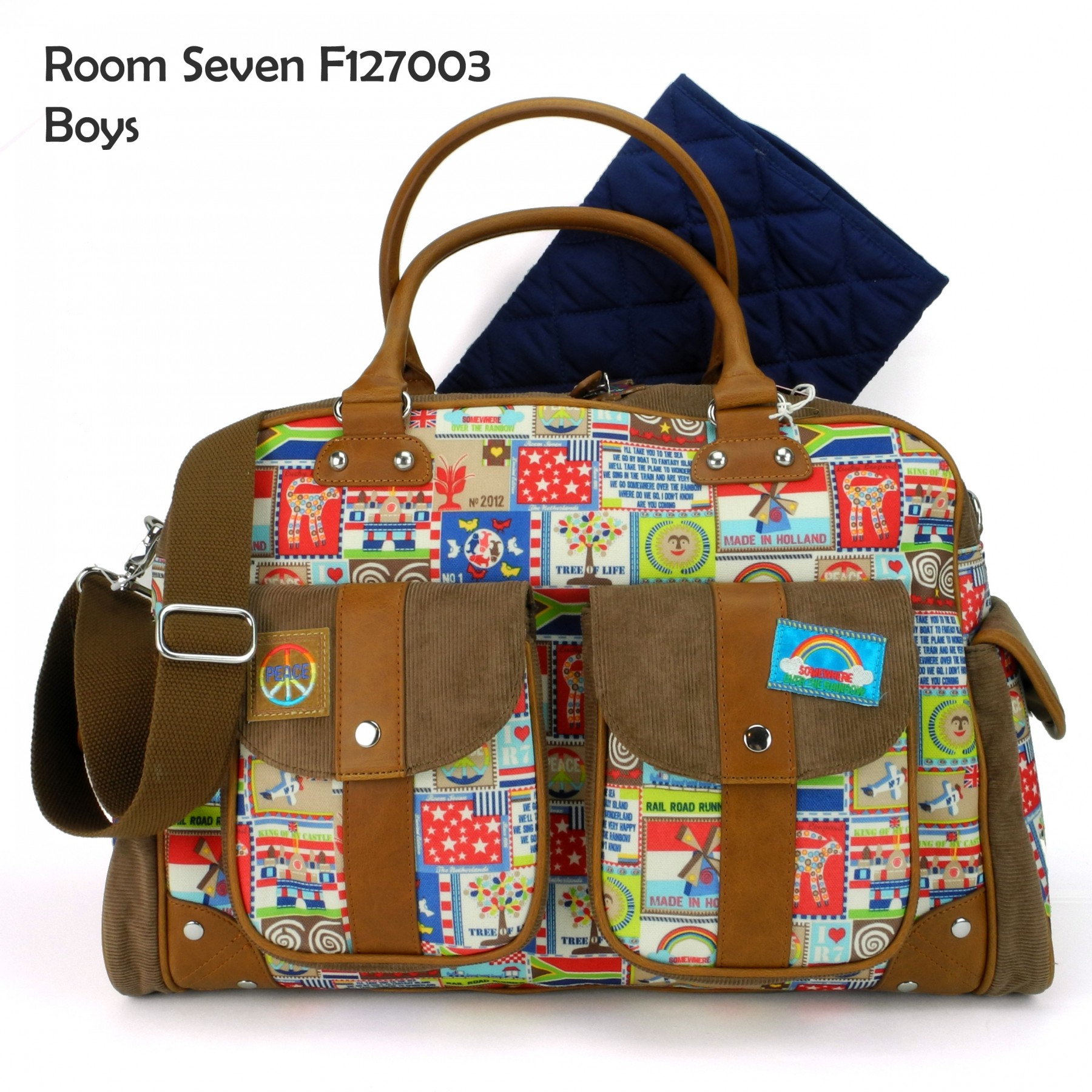Room Seven Wickeltasche ASAFO PRINT Diaperbag F127003 | eBay